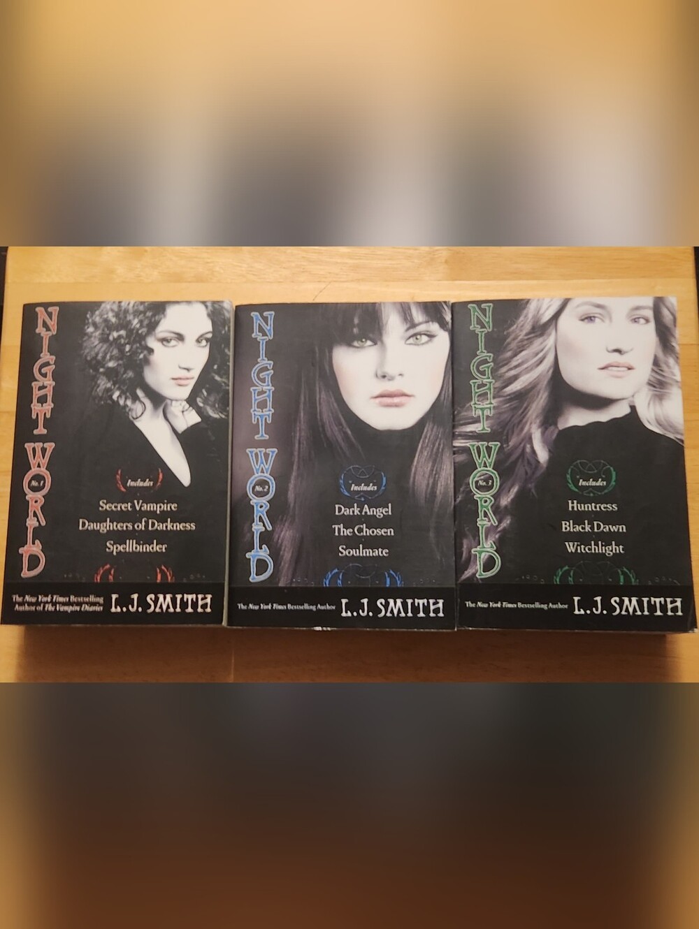 Night World Set Of 3 Paperback by L.J. Smith